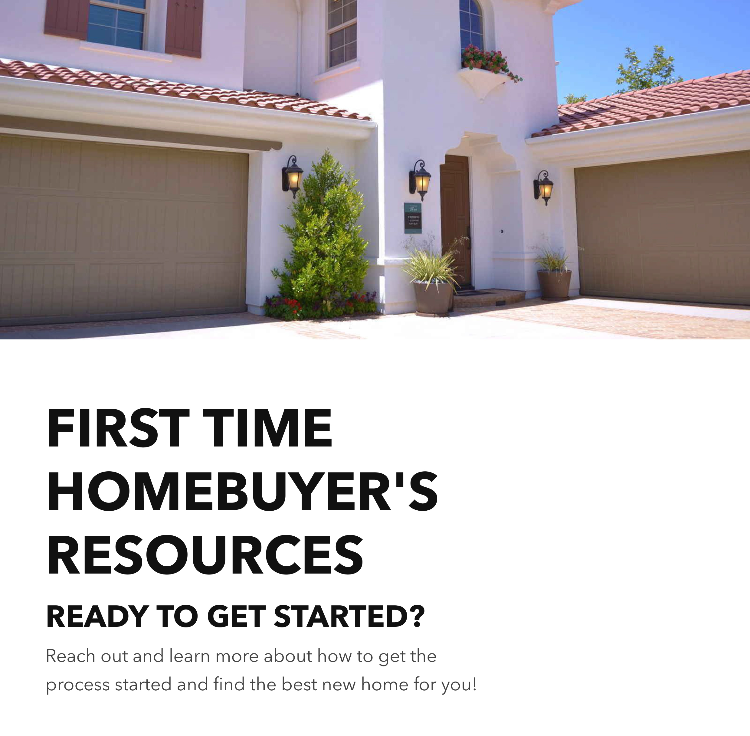Featured image for New Developments for First-Time Homebuyers