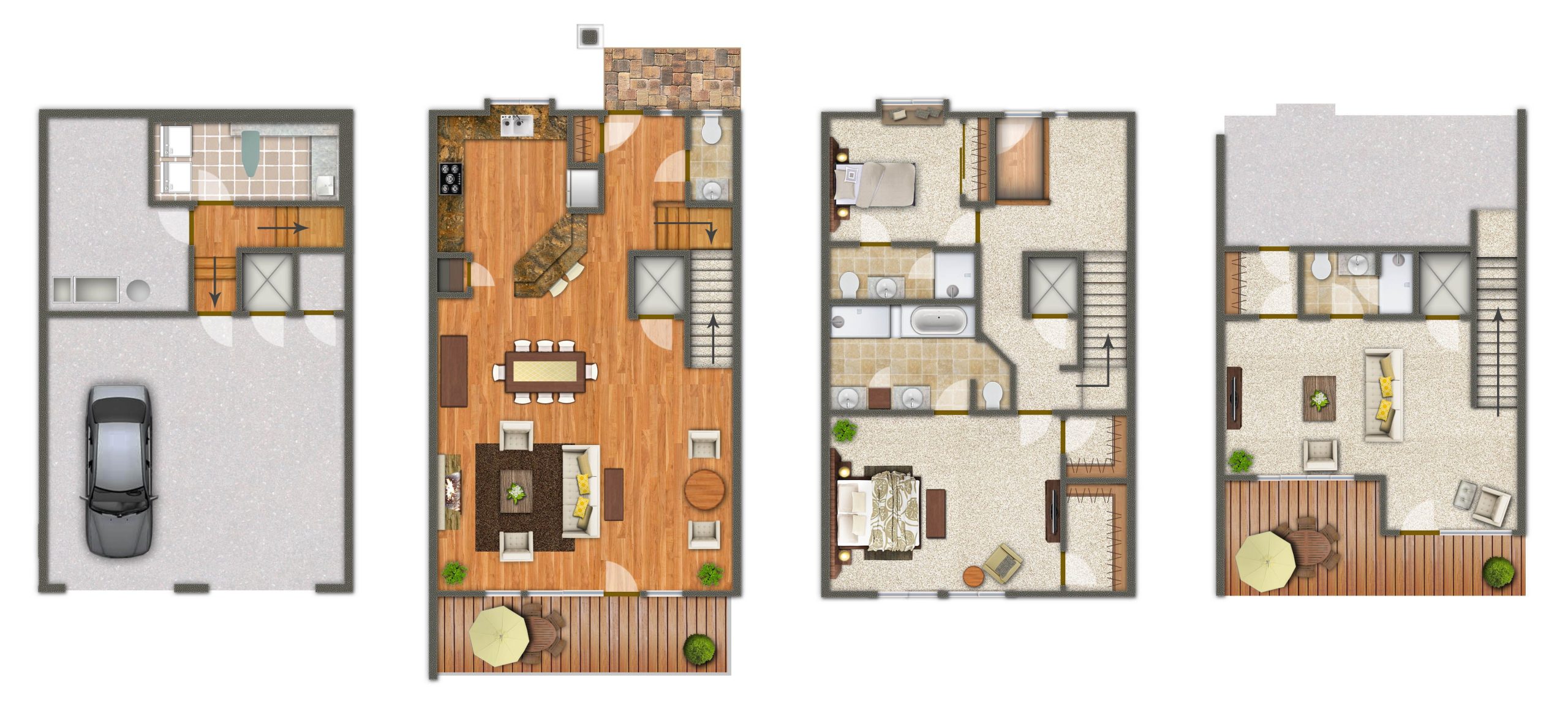 Featured image for Exploring Floor Plans in New Townhome Projects