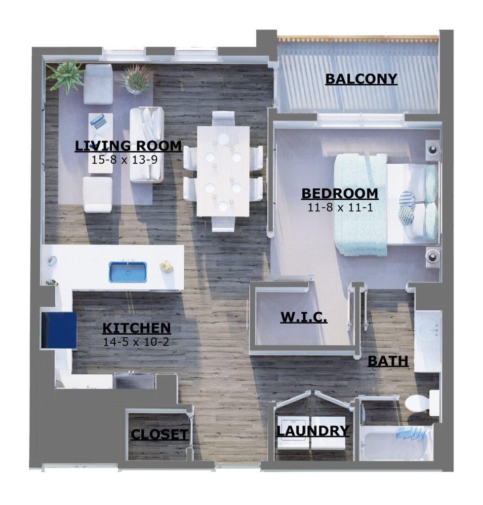 Content image for Finding 1 Bedroom Apartments for Rent: Perfect for Singles or Couples